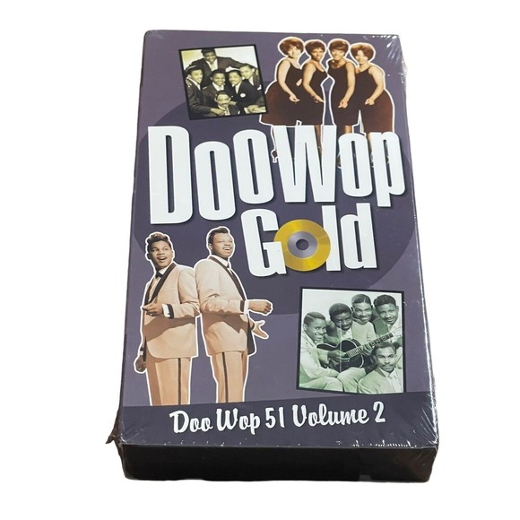 Time Life Doo Wop Gold VHS Tapes Doo Wop 51 Volume 1  Volume 2 New Sealed Lot - Picture 4 of 5